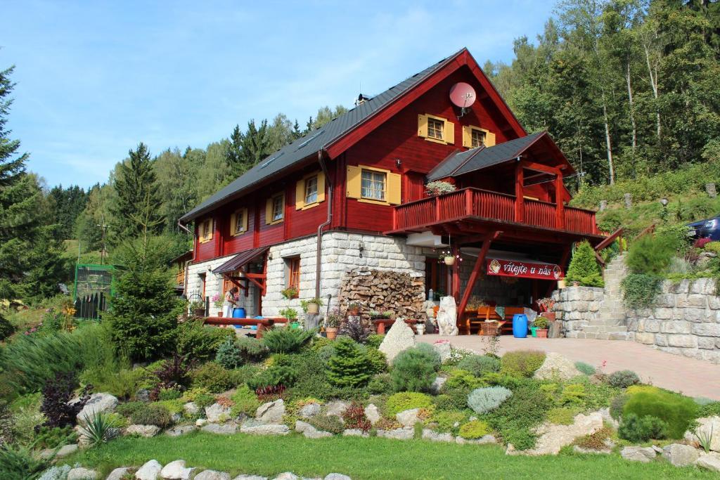 Apartmány a Chalupa Tara Albrechtice v Jizerskych horach Esterno foto